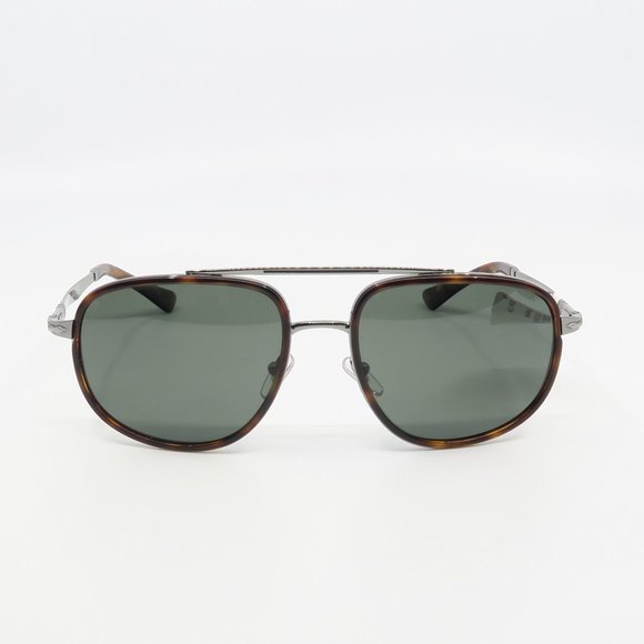 Persol  PO 2465-S 513/58 New Tortoise/Green Polarized Sunglasses 57mm with case - Picture 2 of 6
